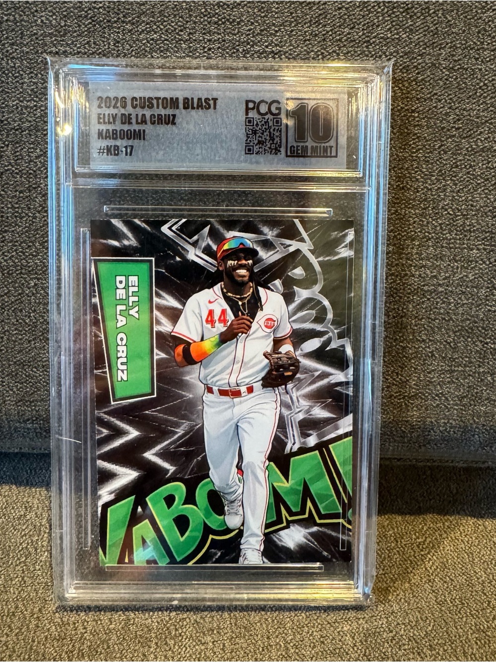 Elly De La Cruz - 2026 Custom Blast - Kaboom! #KB-17 PCG 10 Gem Mint